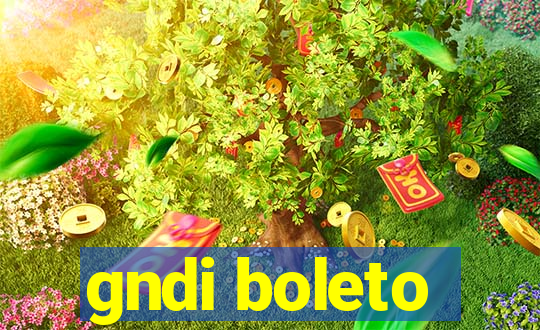 gndi boleto